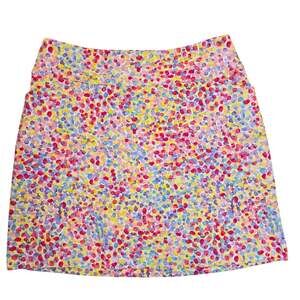 Swing Control golf skirt watercolor abstract dots pastel size 8